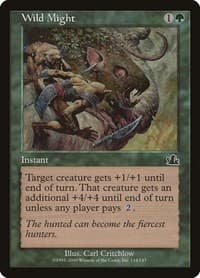 Wild Might - Prophecy - Magic: The Gathering card