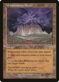Wintermoon Mesa - Prophecy - Magic: The Gathering card