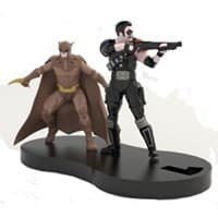 The Comedian and Nite Owl - Watchmen - Heroclix card