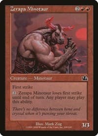 Zerapa Minotaur - Prophecy - Magic: The Gathering card