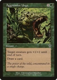 Aggressive Urge - Invasion - Magic: The Gathering card