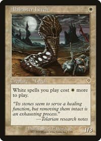 Alabaster Leech - Invasion - Magic: The Gathering card