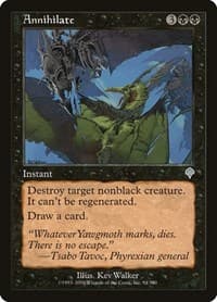 Annihilate - Invasion - Magic: The Gathering card
