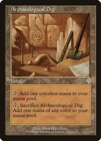 Archaeological Dig - Invasion - Magic: The Gathering card