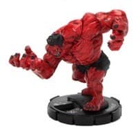 Red Hulk - Web of Spider-Man - Heroclix card