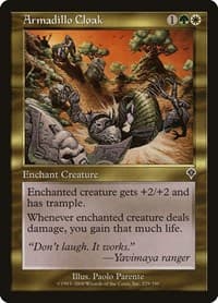 Armadillo Cloak - Invasion - Magic: The Gathering card