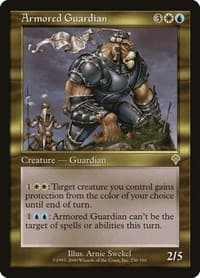 Armored Guardian - Invasion - Magic: The Gathering card