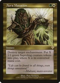 Aura Mutation - Invasion - Magic: The Gathering card