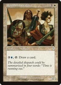 Benalish Heralds - Invasion - Magic: The Gathering card