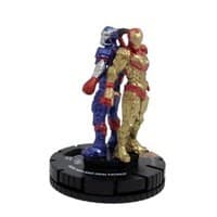 Iron Man and Iron Patriot - Iron Man 3 - Heroclix card