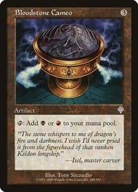 Bloodstone Cameo - Invasion - Magic: The Gathering card