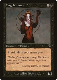 Bog Initiate - Invasion - Magic: The Gathering card