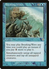 Breaking Wave - Invasion - Magic: The Gathering card