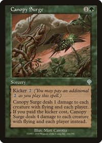 Canopy Surge - Invasion - Magic: The Gathering card