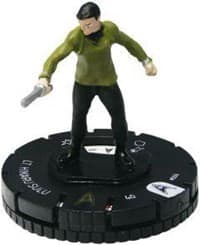 Lt. Hikaru Sulu - Star Trek: Tactics Away Team - Heroclix card