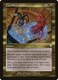 Cauldron Dance - Invasion - Magic: The Gathering card