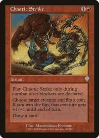 Chaotic Strike - Invasion - Magic: The Gathering card