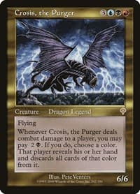 Crosis, the Purger - Invasion - Magic: The Gathering card