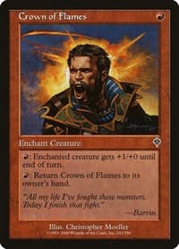 Crown of Flames - Invasion - Magic: The Gathering card