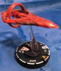 D'Kyr - Star Trek: Tactics II - Heroclix card