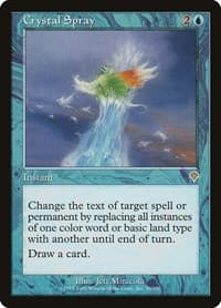 Crystal Spray - Invasion - Magic: The Gathering card