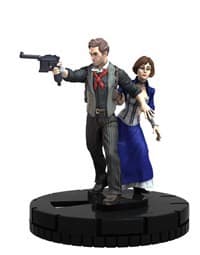 Booker and Liz - BioShock Infinite - Heroclix card