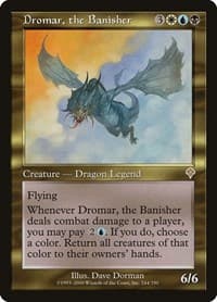Dromar, the Banisher - Invasion - Magic: The Gathering card
