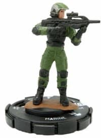 Marine (Battle Rifle) - Halo - Heroclix card