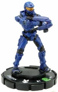 Spartan (Plasma Rifle) - Halo - Heroclix card