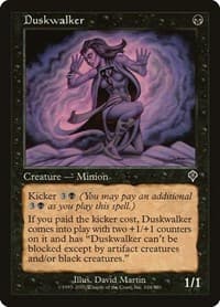 Duskwalker - Invasion - Magic: The Gathering card