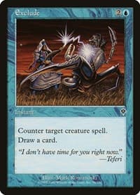 Exclude - Invasion - Magic: The Gathering card