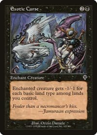 Exotic Curse - Invasion - Magic: The Gathering card