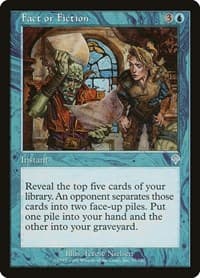 Fact or Fiction - Invasion - Magic: The Gathering card