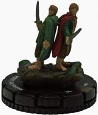 Merry and Pippin - Lord of the Rings - Heroclix card