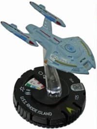 U.S.S. Rhode Island - Star Trek: Tactics - Heroclix card