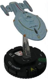 U.S.S. Voyager - Star Trek: Tactics - Heroclix card