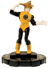 Yellow Lantern - Arkham Asylum - Heroclix card