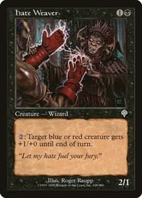 Hate Weaver - Invasion - Magic: The Gathering card