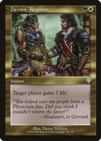 Heroes' Reunion - Invasion - Magic: The Gathering card