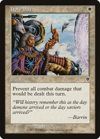 Holy Day - Invasion - Magic: The Gathering card