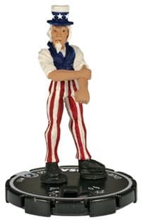 Uncle Sam - Crisis - Heroclix card