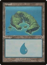 Island (338) - Invasion - Magic: The Gathering card