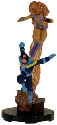 Nightwing and Starfire - Crisis - Heroclix card