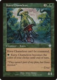 Kavu Chameleon - Invasion - Magic: The Gathering card