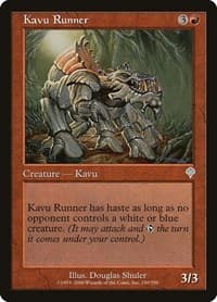 Kavu Runner - Invasion - Magic: The Gathering card