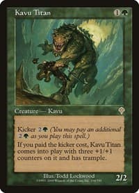 Kavu Titan - Invasion - Magic: The Gathering card