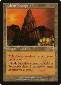 Keldon Necropolis - Invasion - Magic: The Gathering card