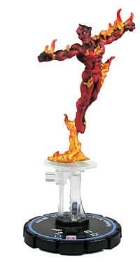 Human Torch - Clobberin Time - Heroclix card