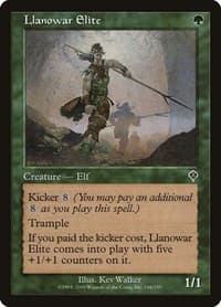 Llanowar Elite - Invasion - Magic: The Gathering card