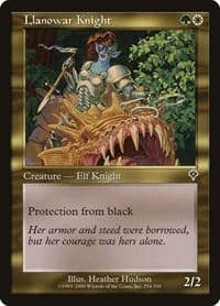 Llanowar Knight - Invasion - Magic: The Gathering card